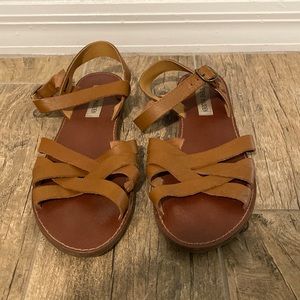 Steve Madden, Tan, Size 8 Women’s Sandal